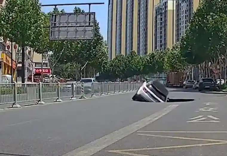 El suceso en China dejó impactantes imágenes.