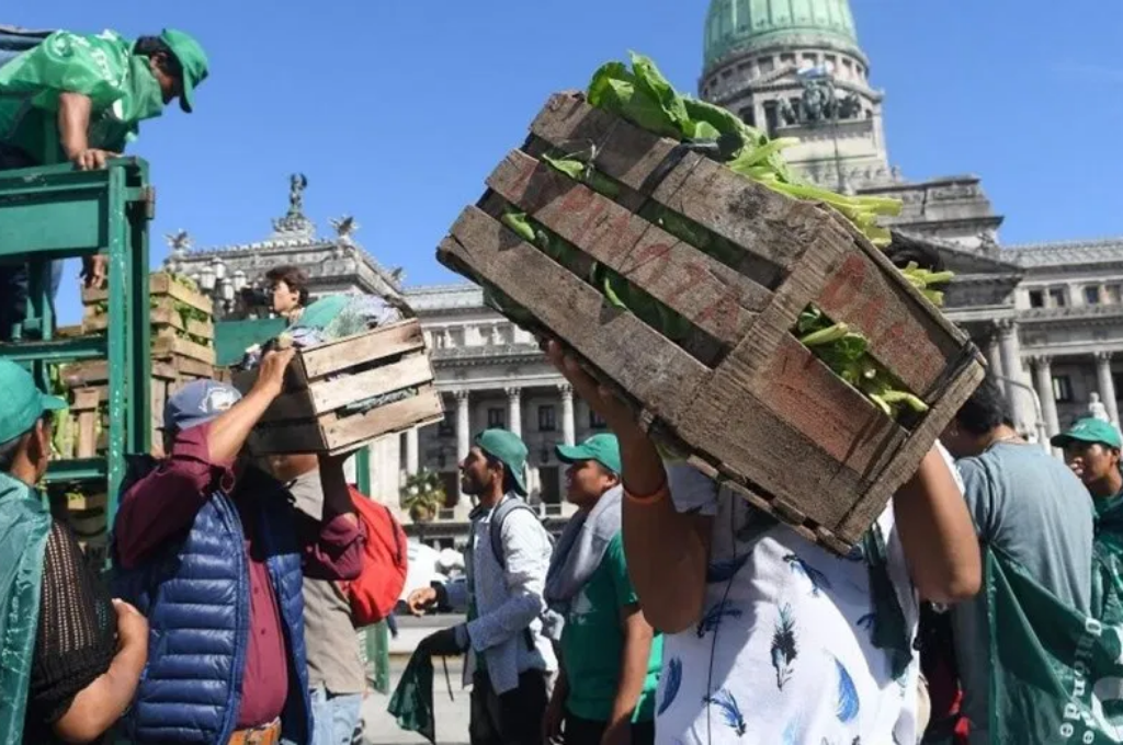 “Alimentazo” en el Congreso