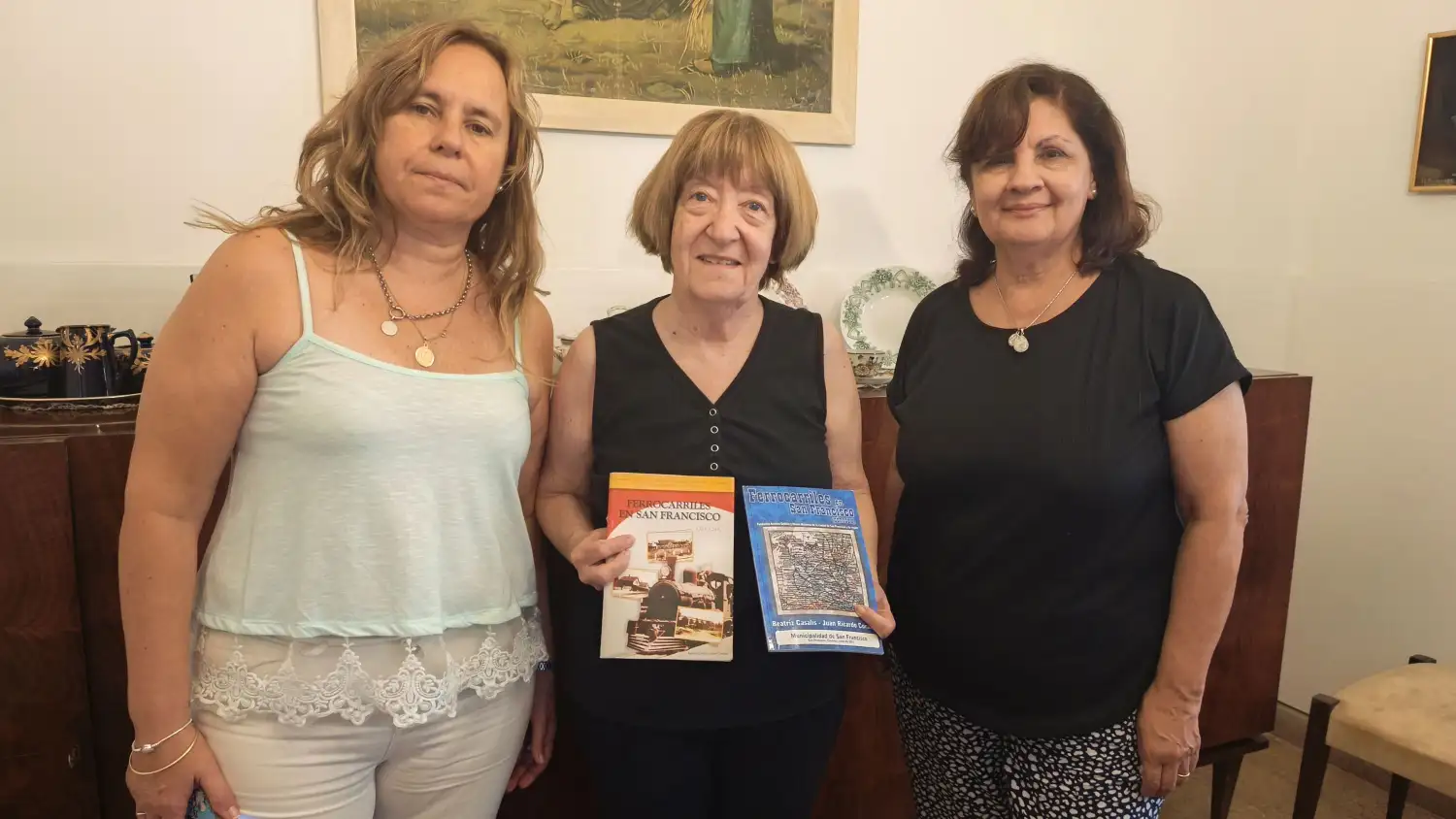 vias del tren Cecilia Ferrero, Beatriz Casalis, María del Carmen Ferrero