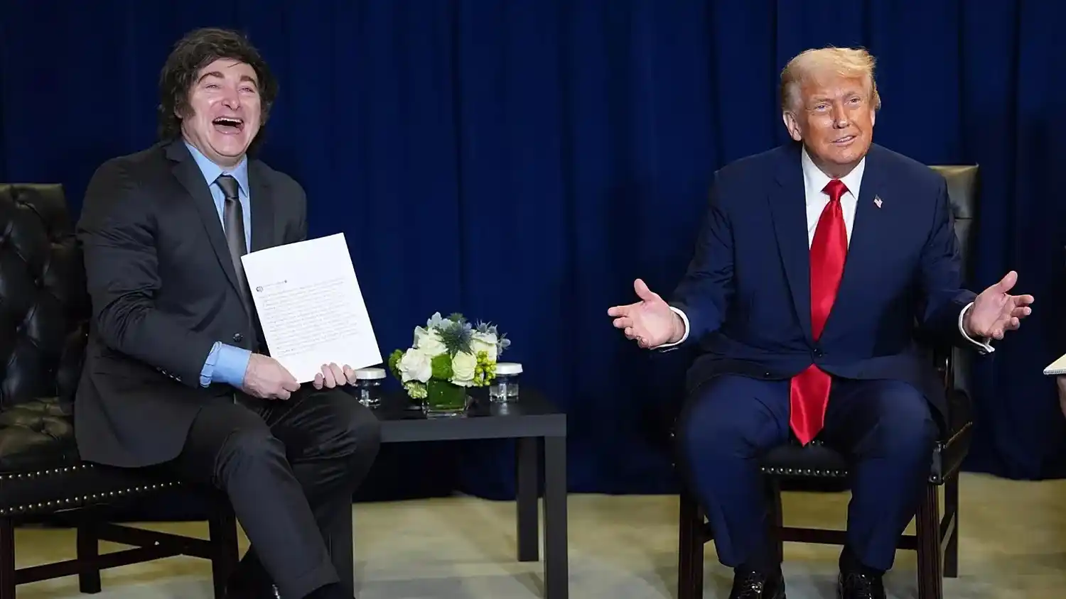 El presidente Milei viajará a Estados Unidos para hablar con Trump del auxilio financiero
