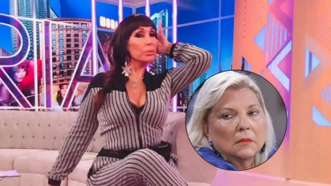 Moria Casán, durísima contra Carrió