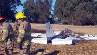 Una avioneta se vino a pique en un campo de Balcarce y sus tripulantes salieron ilesos