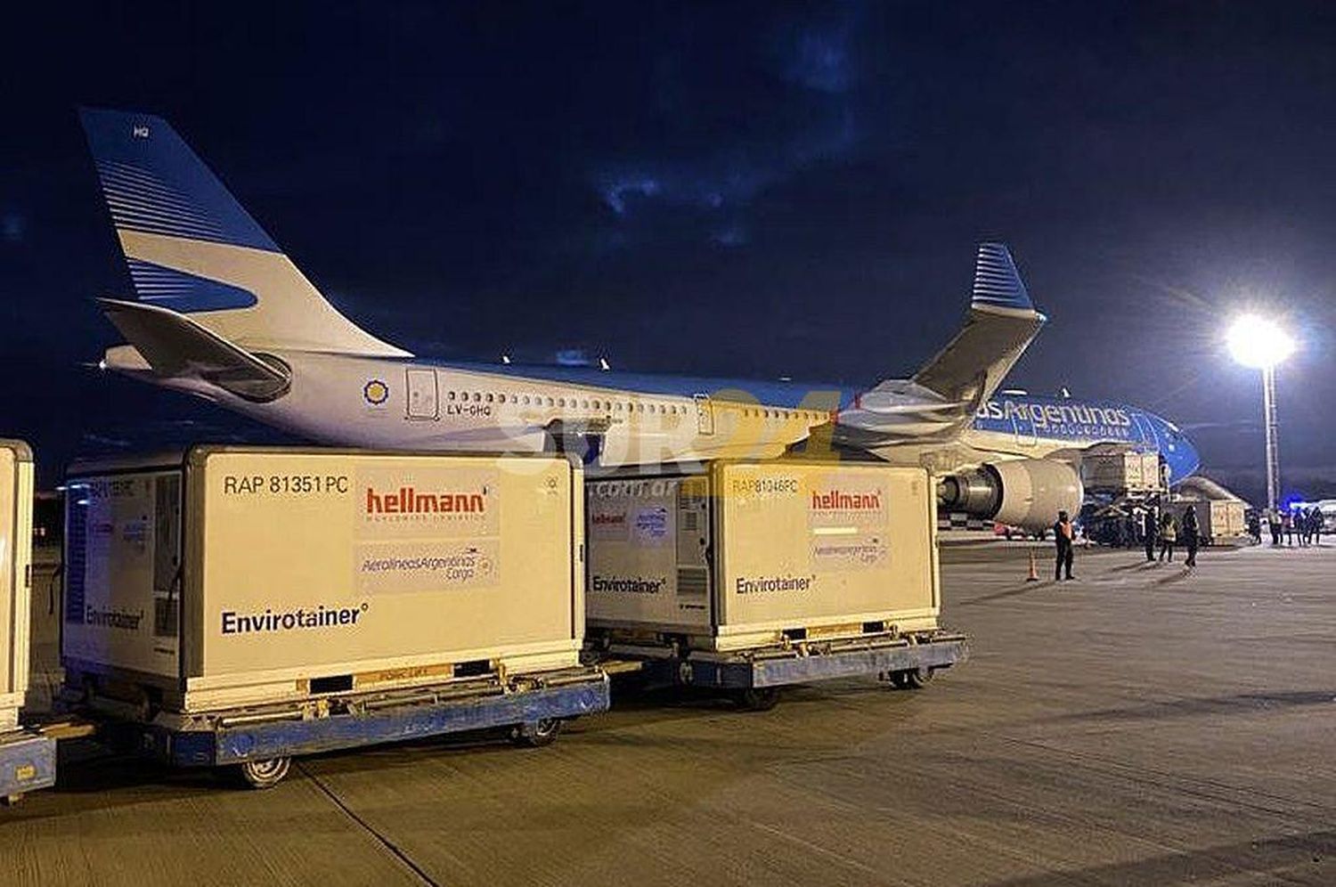 Llegaron al país otras 768 mil dosis de vacunas Sinopharm