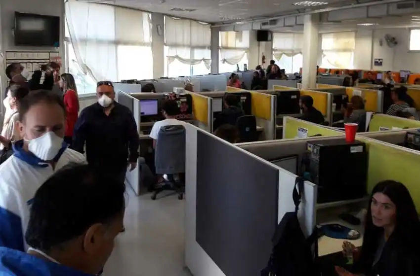Frenaron la actividad en un call center por no cumplir con las medidas de prevención