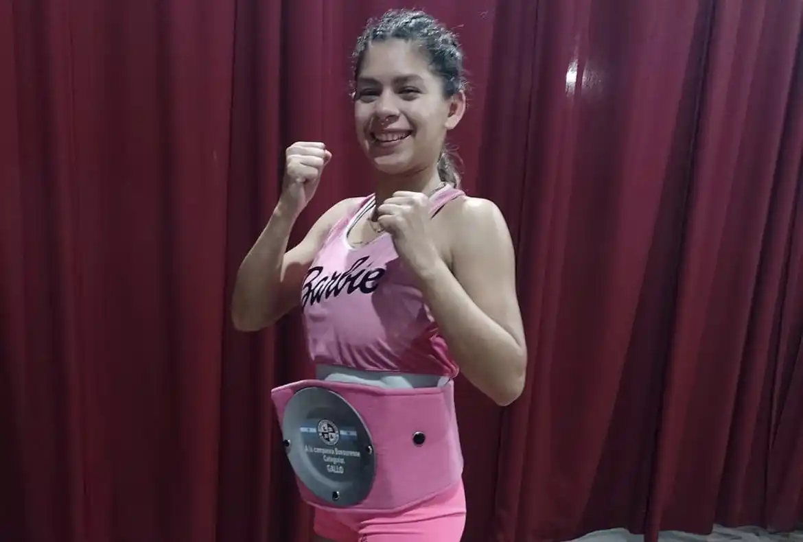Valeria Ruiz, presente y futuro del boxeo tandilense