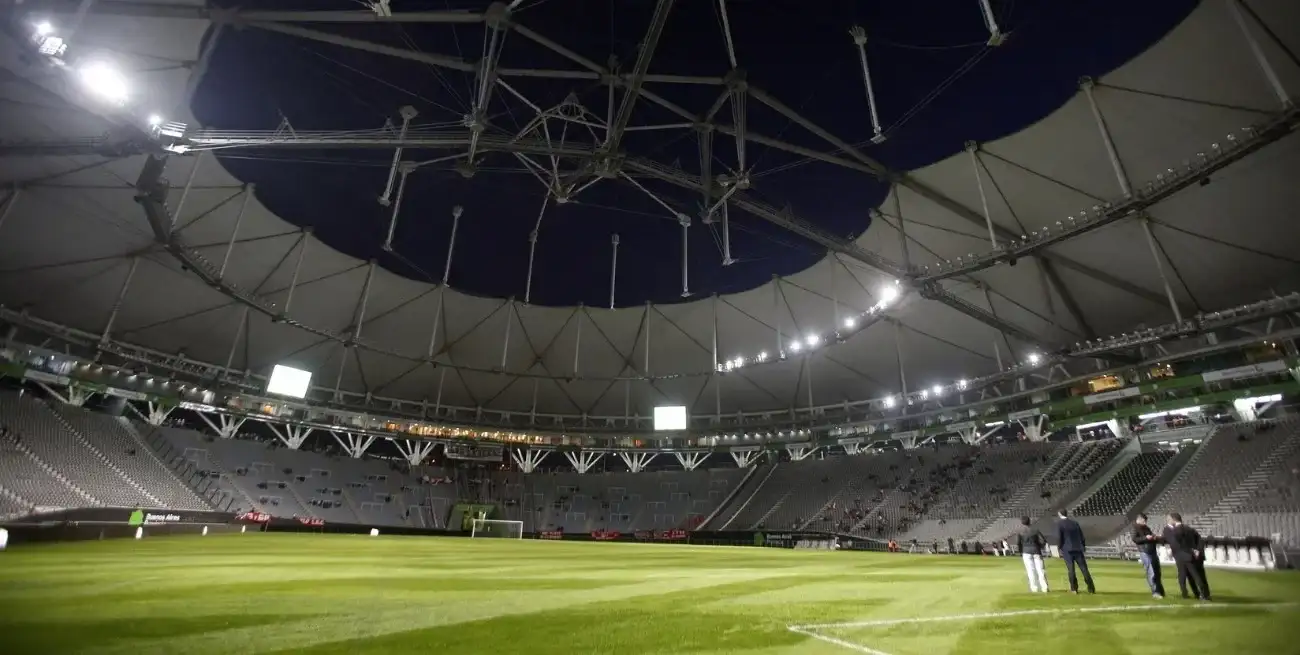 El estadio Único de La Plata, rebautizado Estadio Único Diego Armando Maradona.