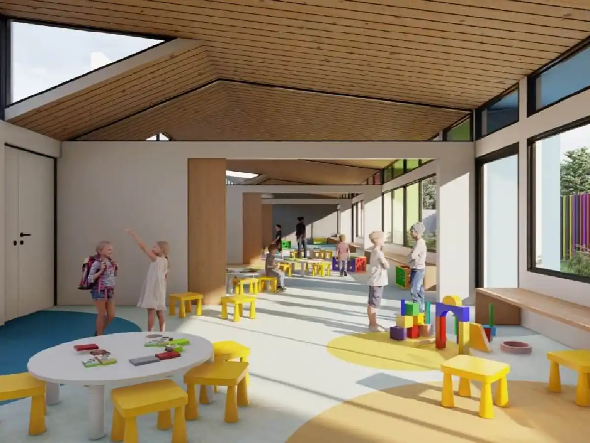 Así serán las primeras escuelas pospandémicas del país diseñadas y construidas en Santa Fe