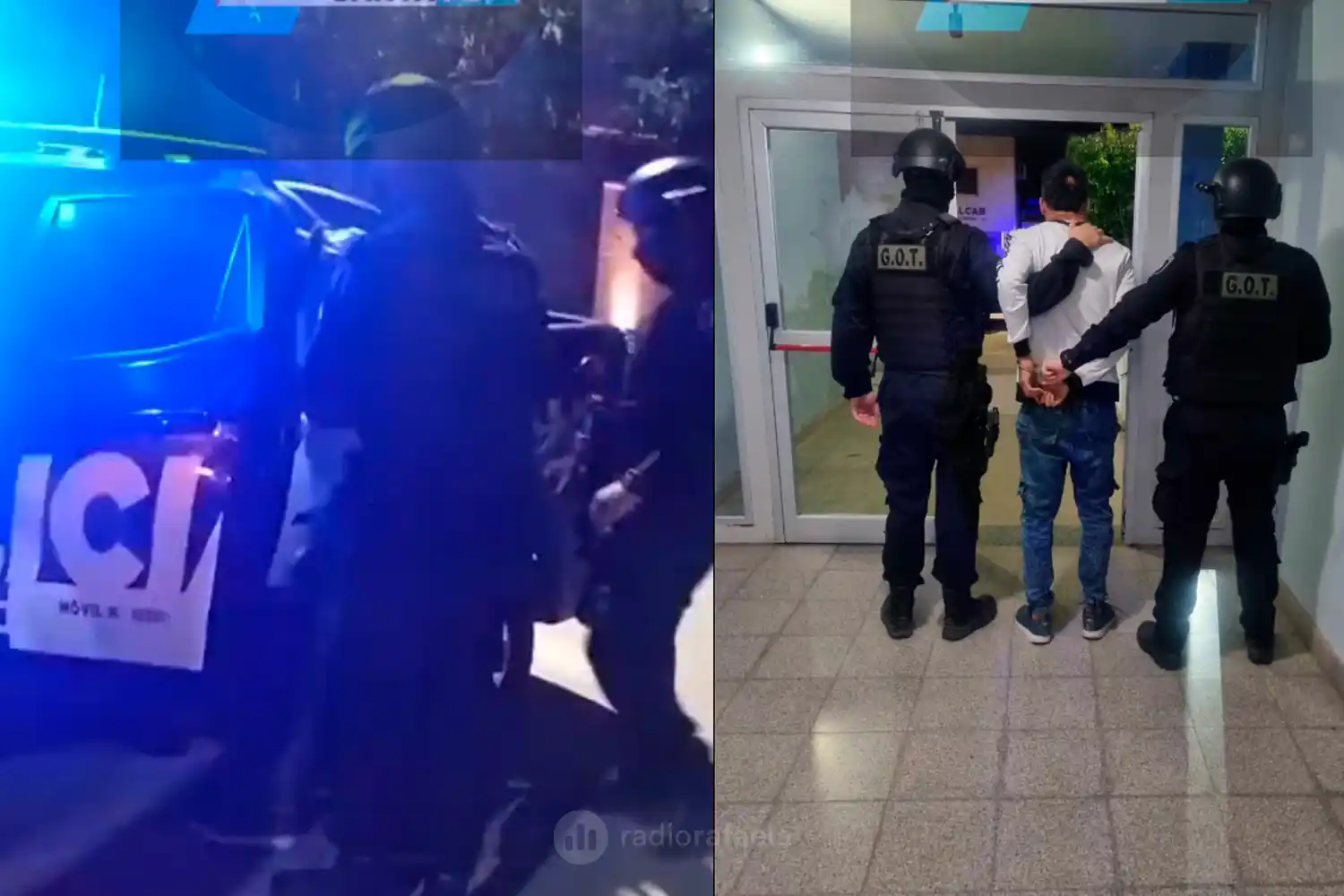 Fuerte operativo policial para trasladar a la cárcel de Las Flores a un condenado por la Justicia Federal: el motivo
