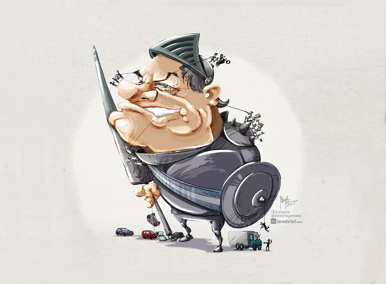 La armadura de Daniel Scioli