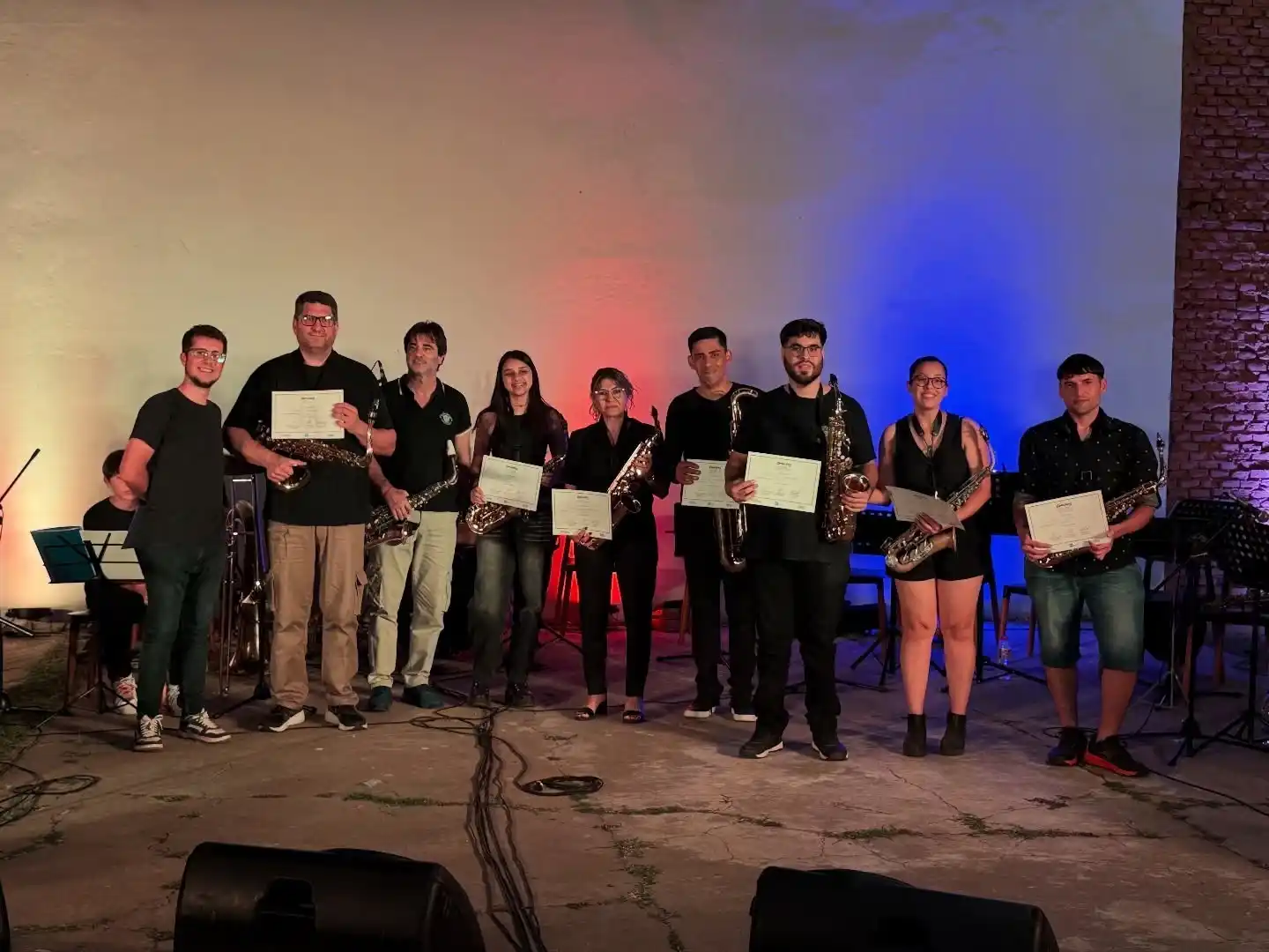 Alumnos que formaron parte de las capacitaciones durante 2025.