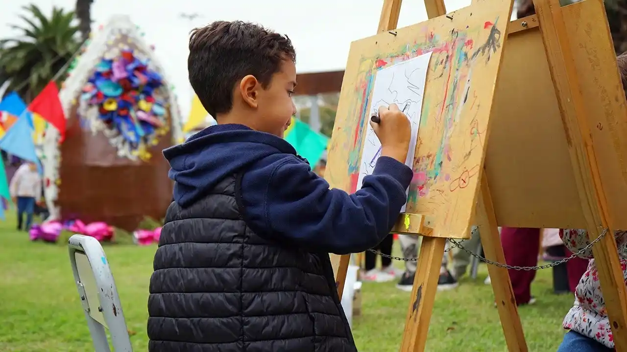 Recreación. Para los chicos en un mes de festejos