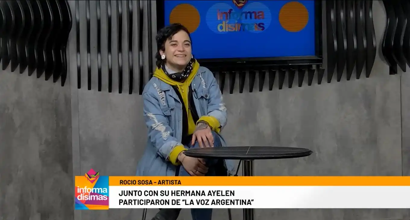 Junto con su hermana Ayelén participaron de "La voz Argentina"