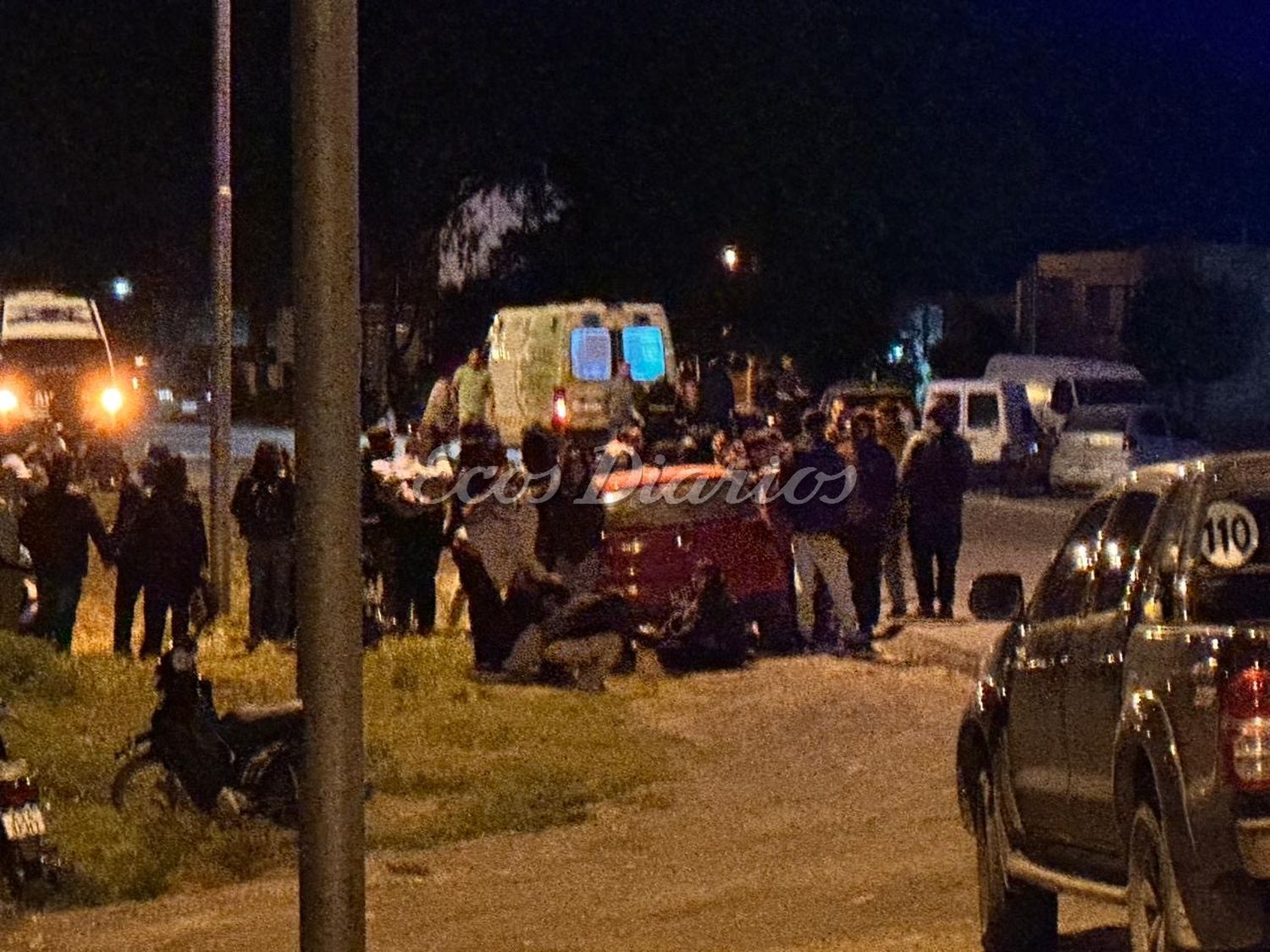 Dos jóvenes muertos