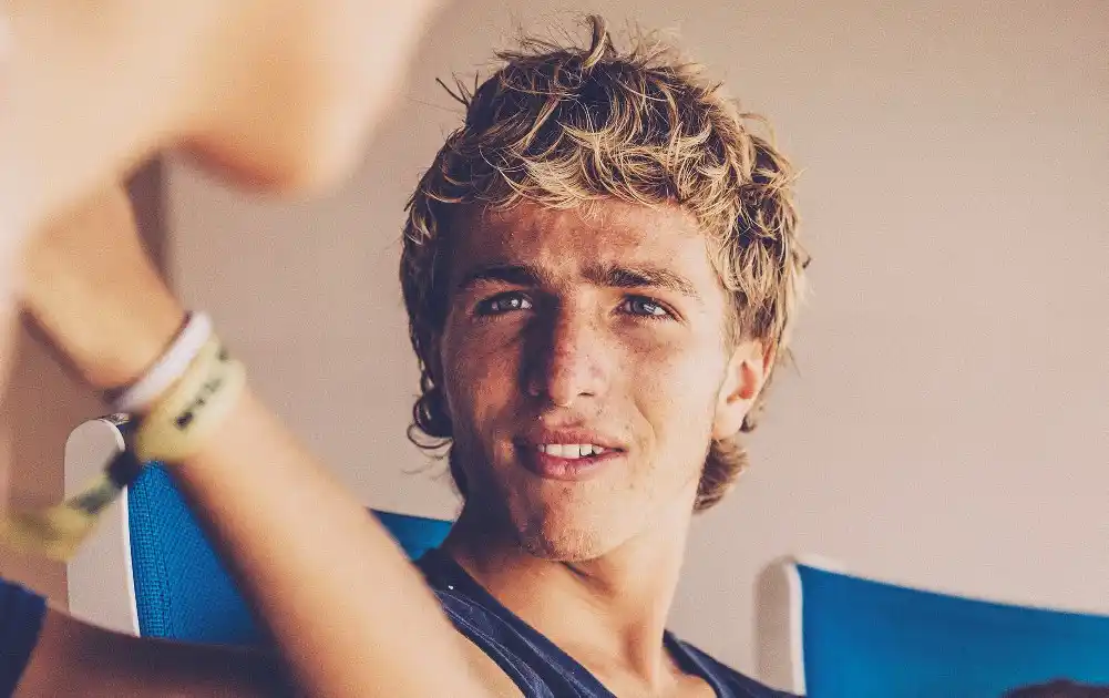 Juan García Mata esperando la competencia. (Foto: ISA)