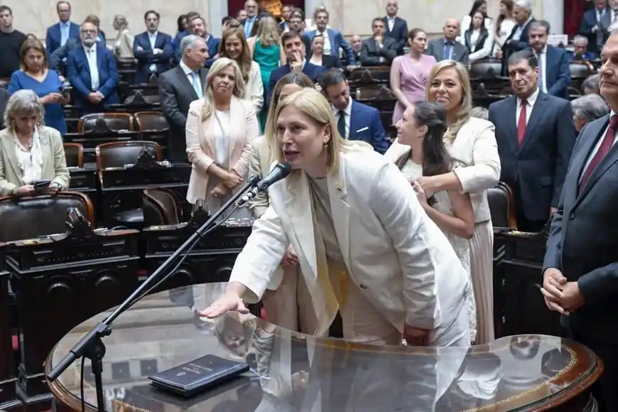 Gisela Scaglia, presidente bloque Provincias Unidas