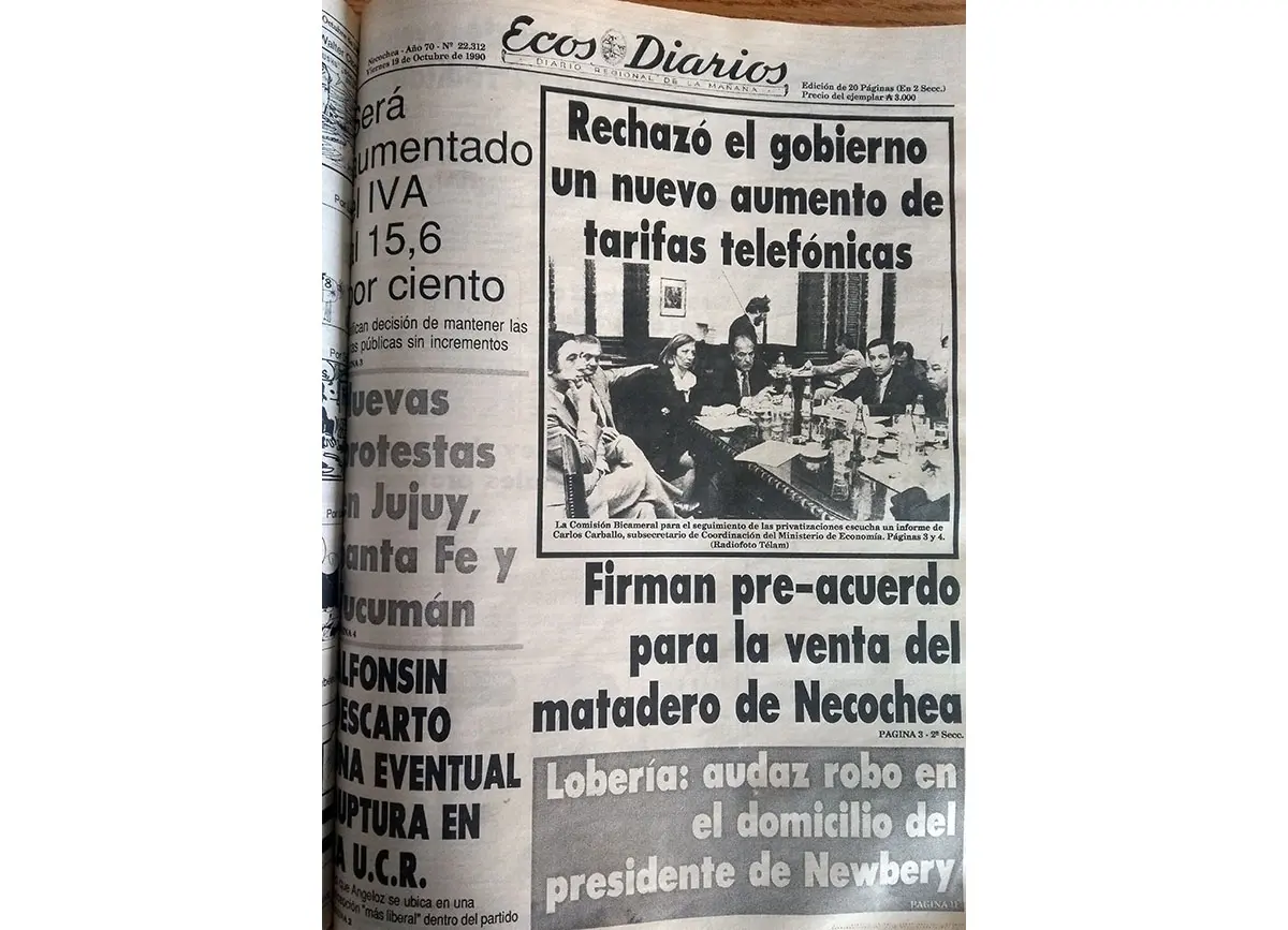 Viernes 19 de octubre de 1990