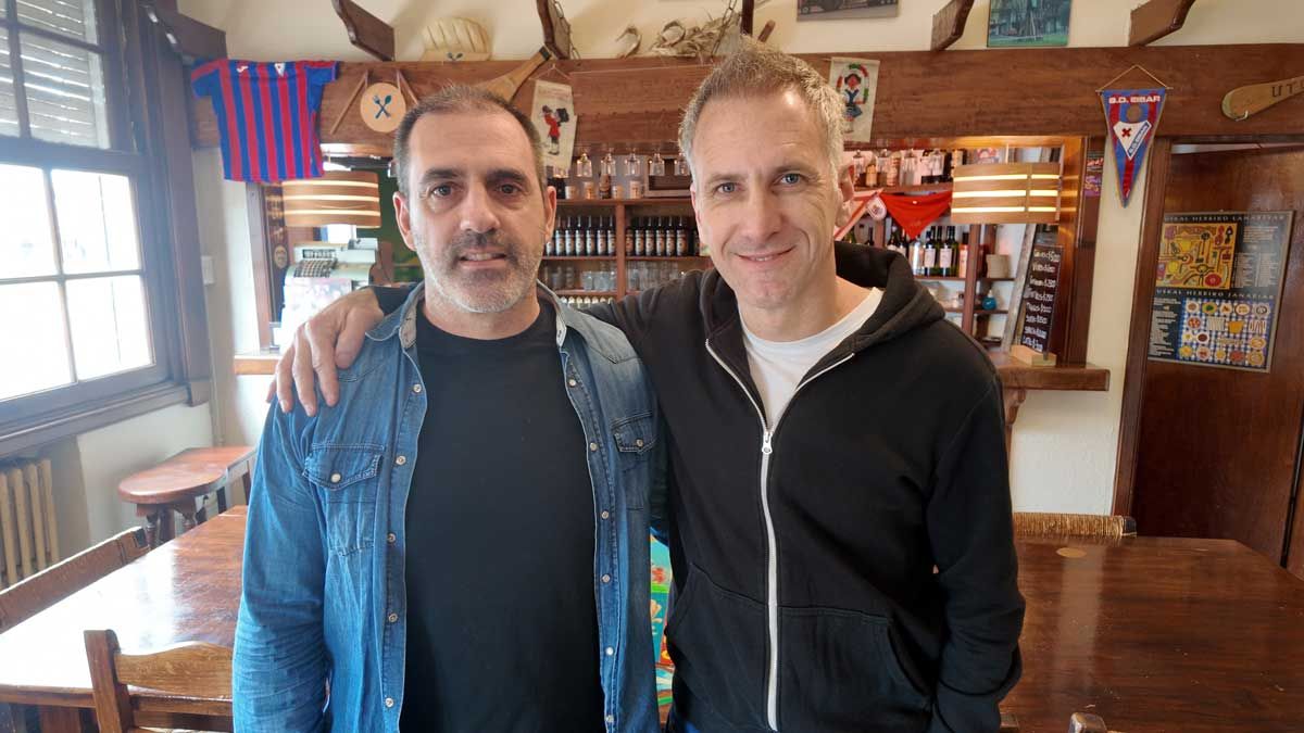 Iñaqui Bilbao y Juan Bautista Iriberri