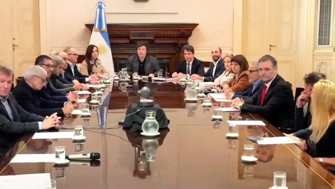 Reunión del comité de crisis en la Casa Rosada