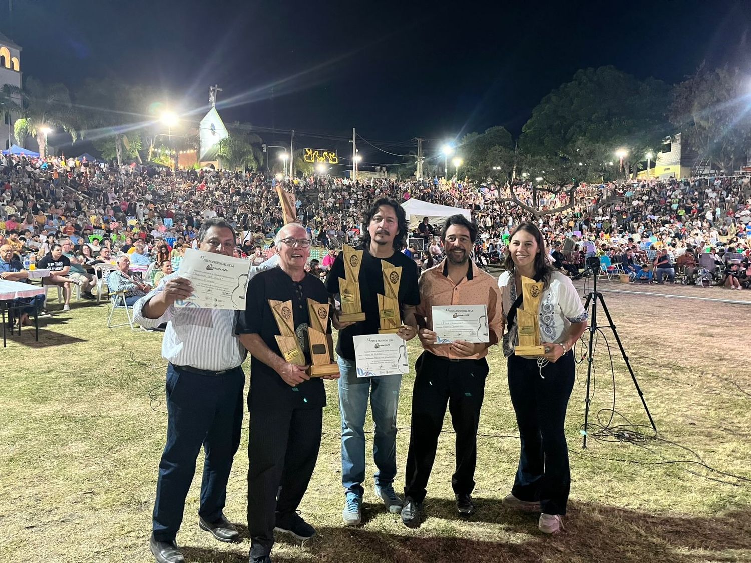 Gualeyos premiados en la Fiesta Provincial de la Chamarrita