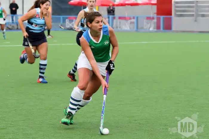 Victoria Chioli, quien maneja los tiempos en IAE Club. (Foto: Carlos De Vita)