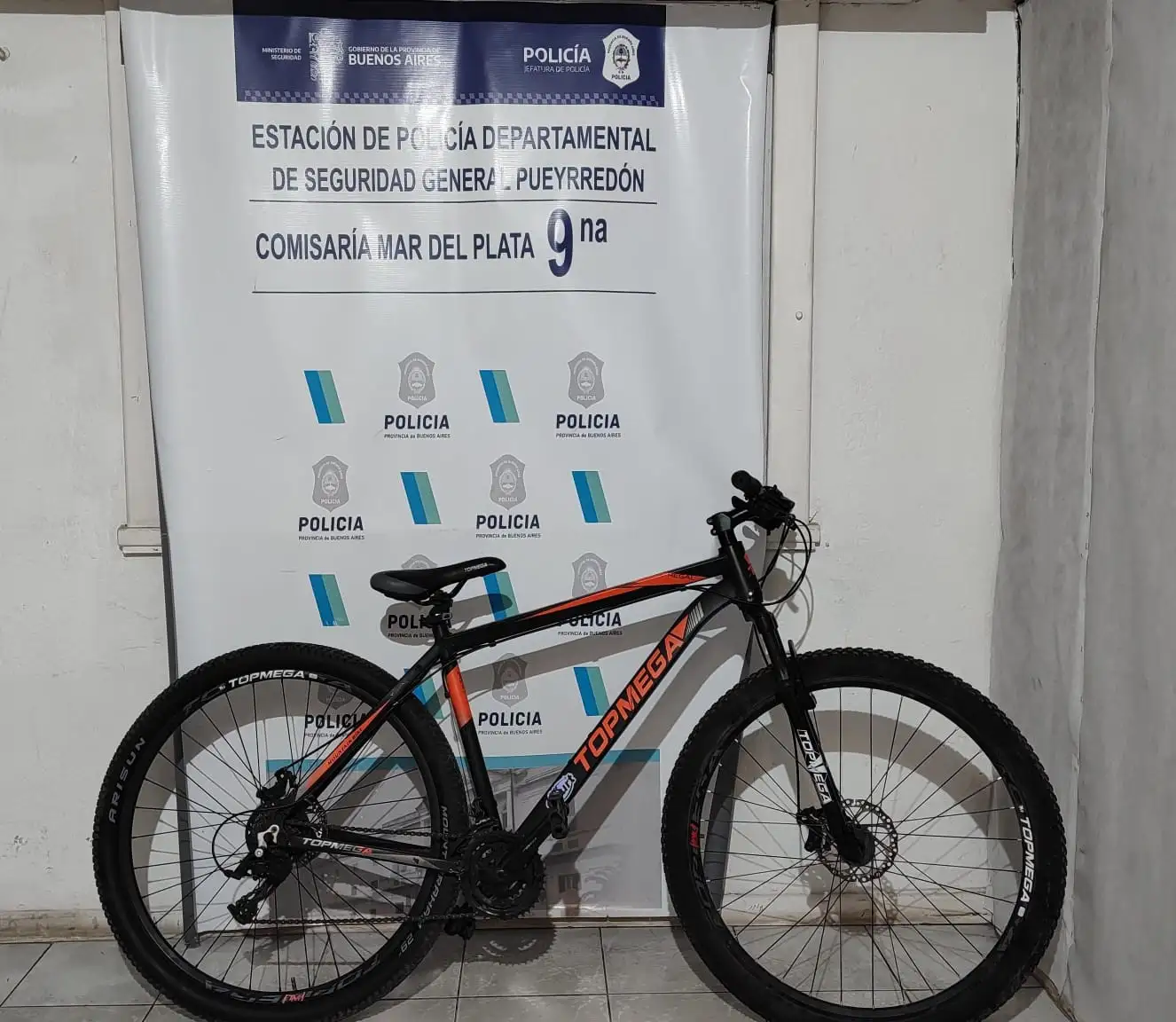 La bicicleta había sido robada el pasado 2 de este mes.