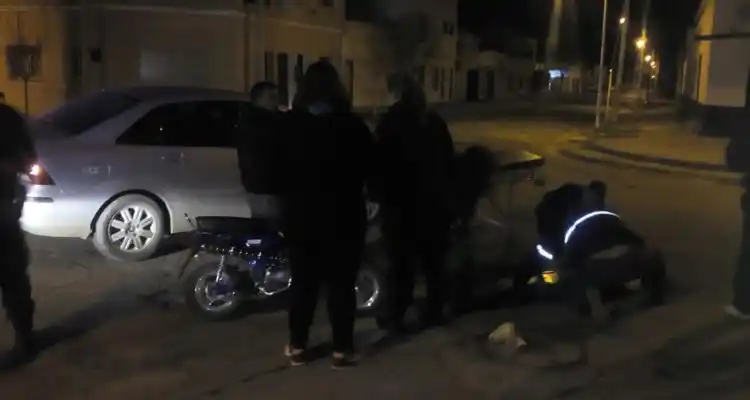 Accidente en Ituzaingó y Lavalle: Una joven herida