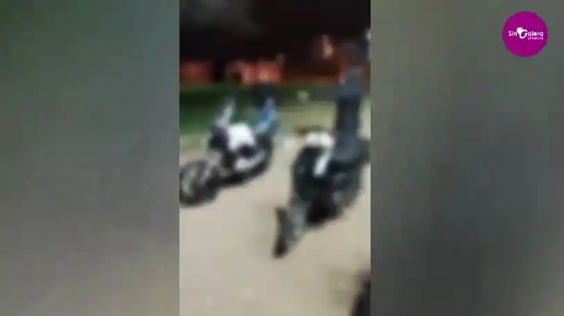 Uno de los participantes sacó un arma de fuego y disparó.