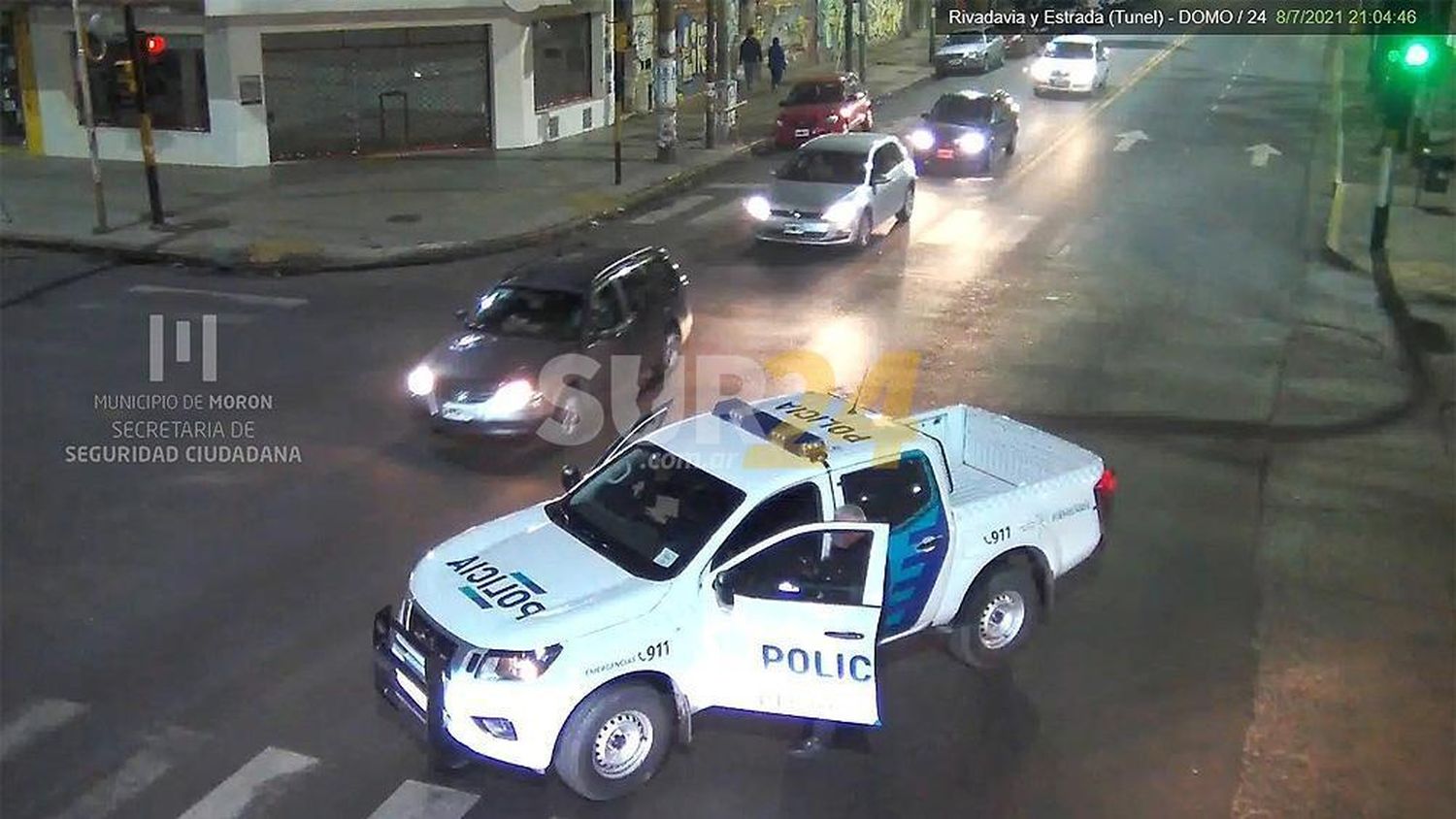 Tres detenidos tras un raid delictivo