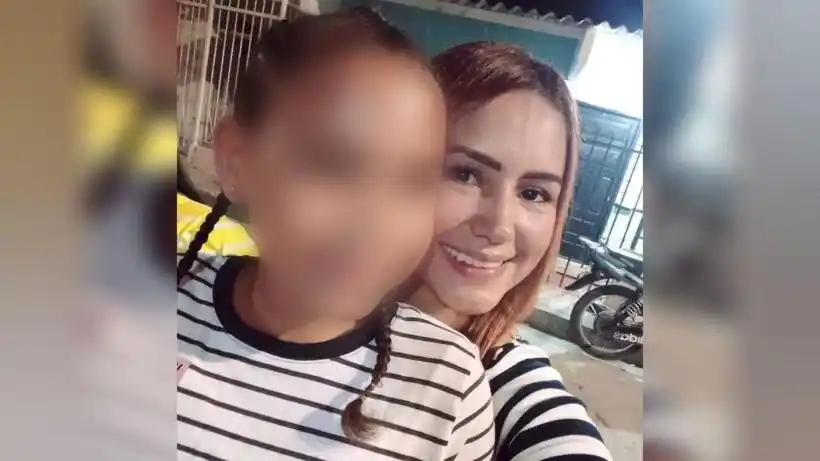 La venezolana tenía una niña