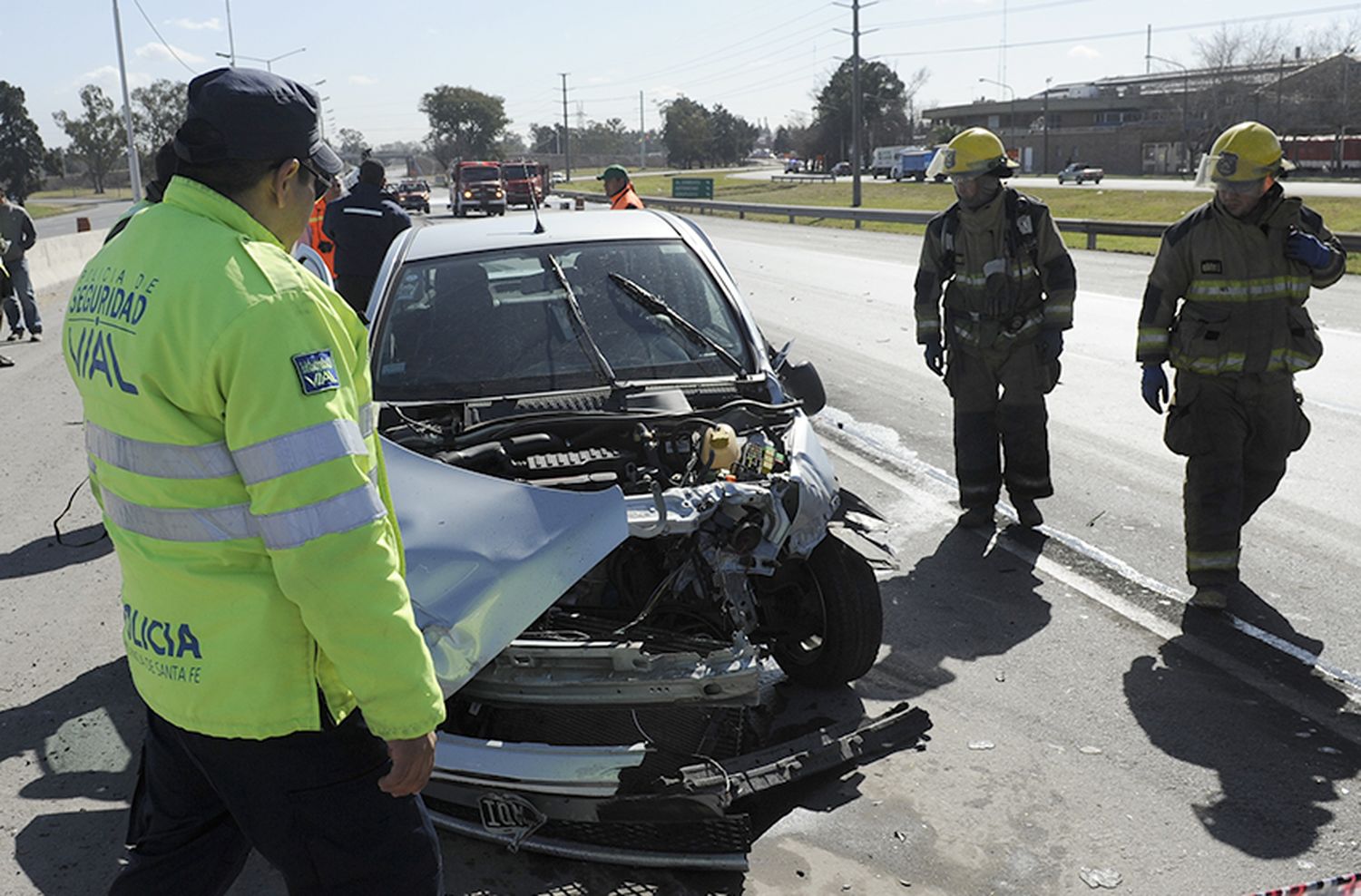 Accidentes de tránsito: cruces entre Provincia y Nación