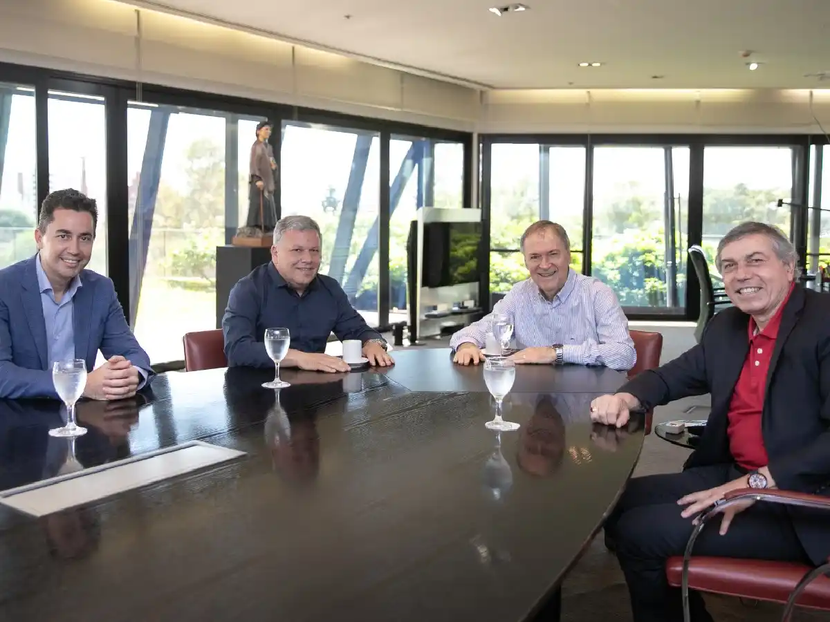 Schiaretti recibió al intendente electo de Arroyito Gustavo Benedetti