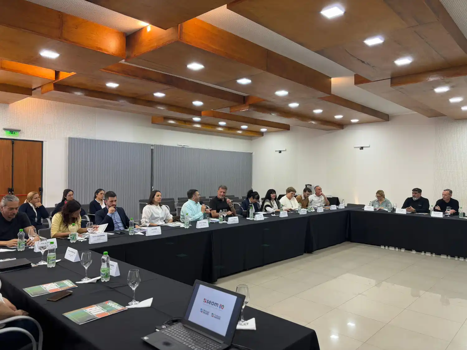 Encuentro institucional entre el Concejo Municipal de Rafaela y SEOM