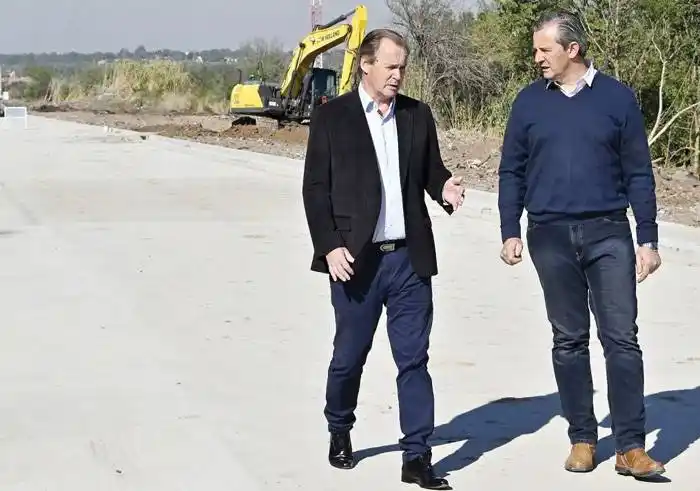 �SHay un gran desarrollo de la obra pública en toda la provincia⬝, aseguró Bordet