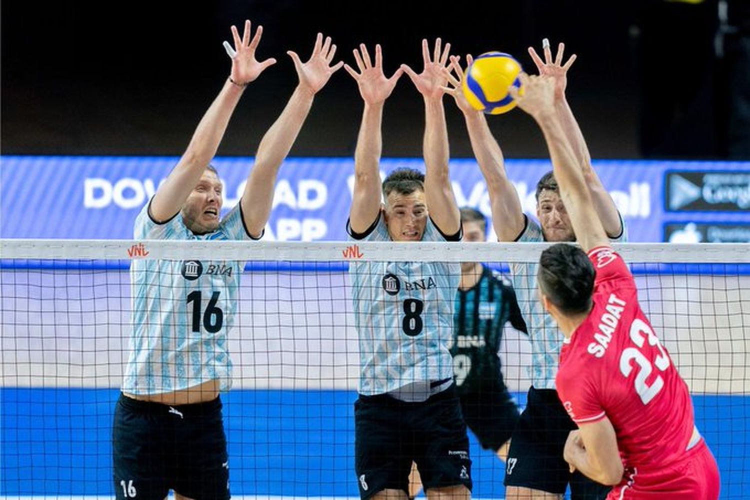 Argentina sumó otro triunfo en la Liga de las Naciones de voleibol