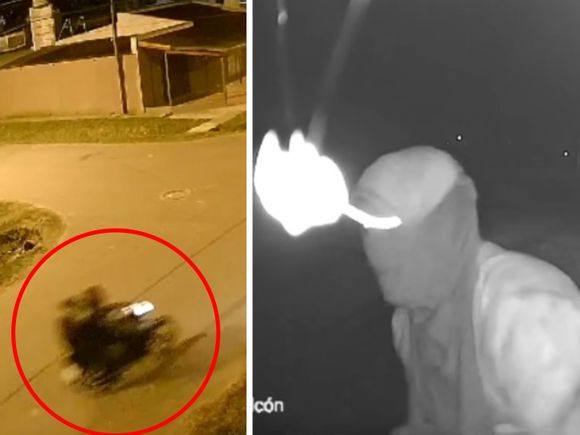 Delincuentes quedaron filmados cuando robaban herramientas