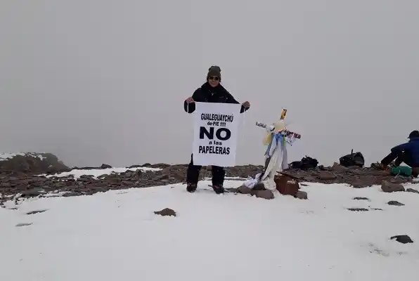 Tres gualeguaychuenses hicieron cumbre en el Aconcagua