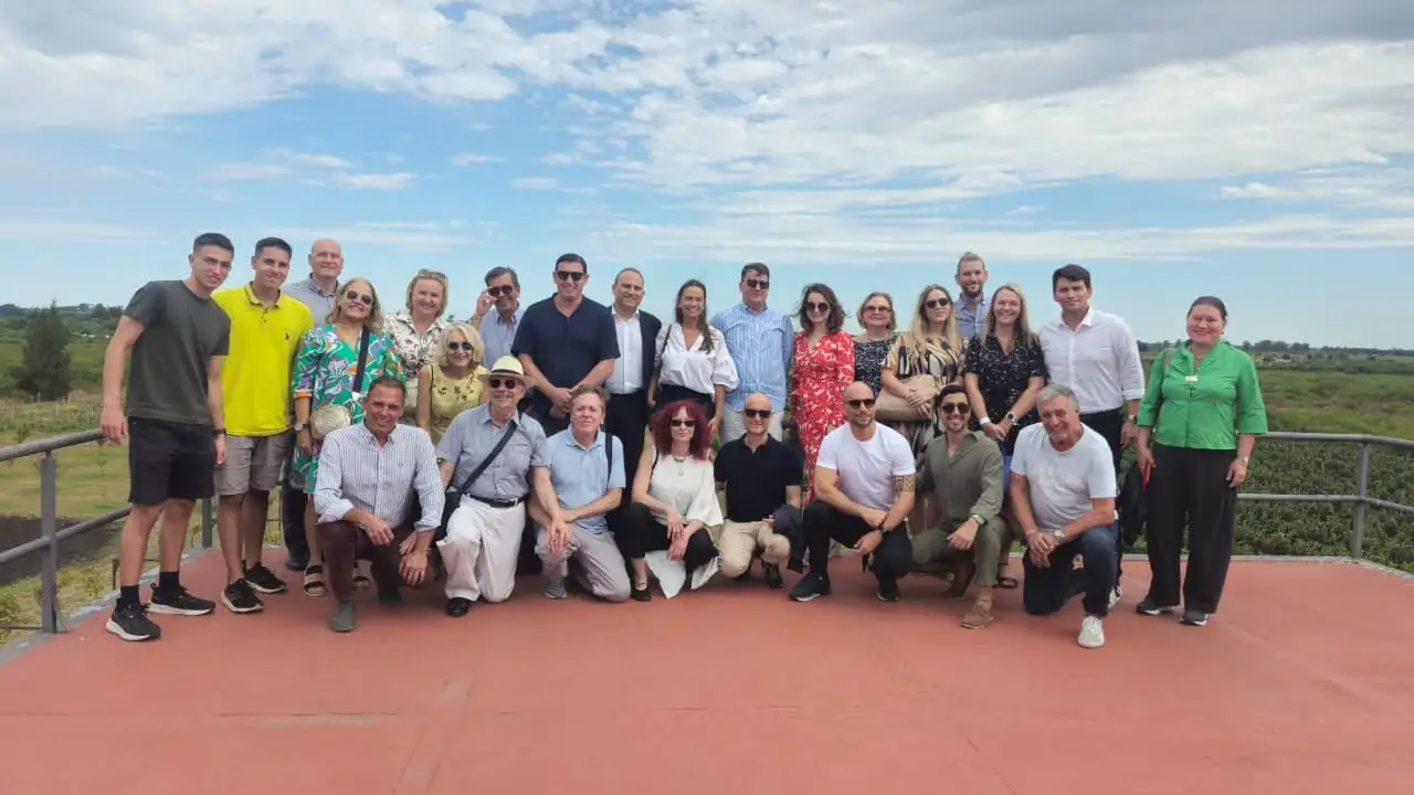 Diplomáticos europeos iniciaron una agenda de actividades en la ciudad