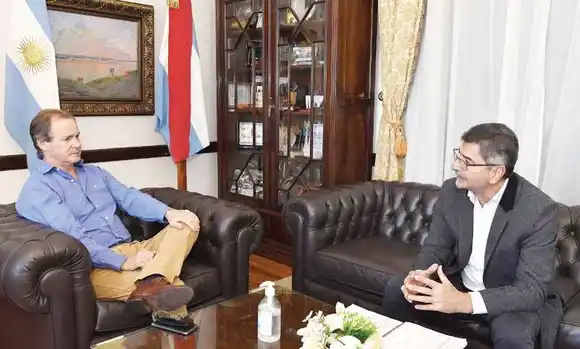 Bordet instruyó para dar  continuidad a obras eléctricas 