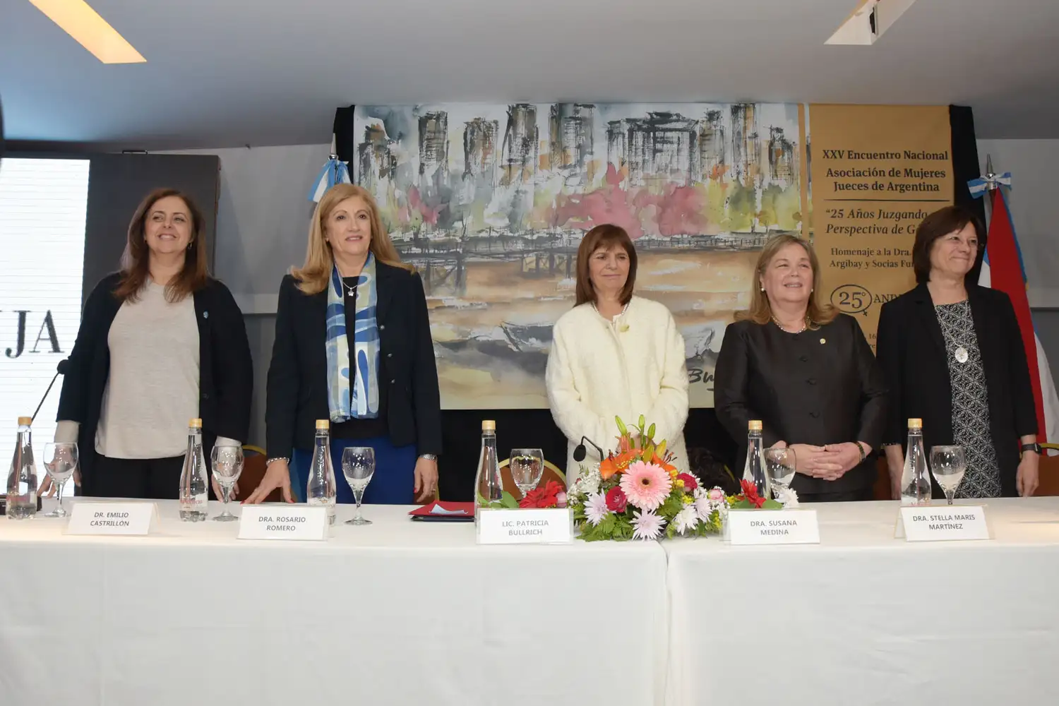 La ministra Bullrich habló en Paraná en el marco del Encuentro de Mujeres Jueces de Argentina