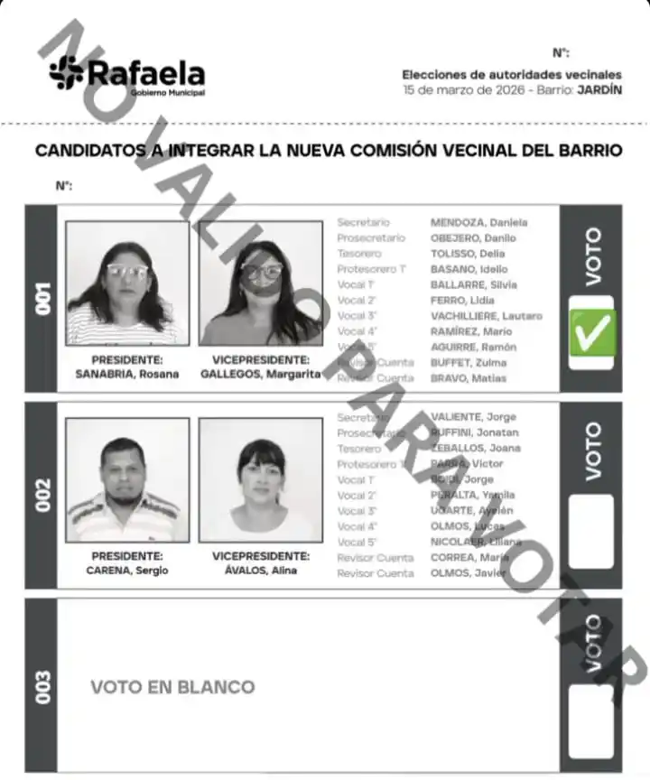 boleta única elecciones