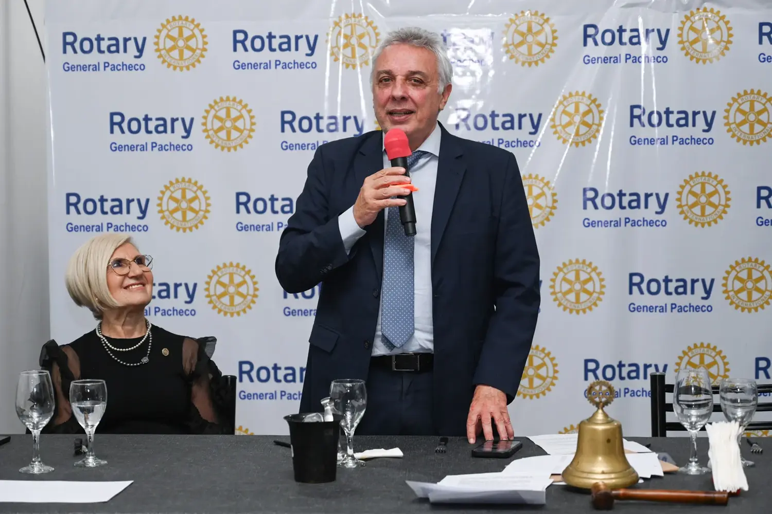 Tigre: Zamora participó del 58° aniversario del Rotary Club de General Pacheco