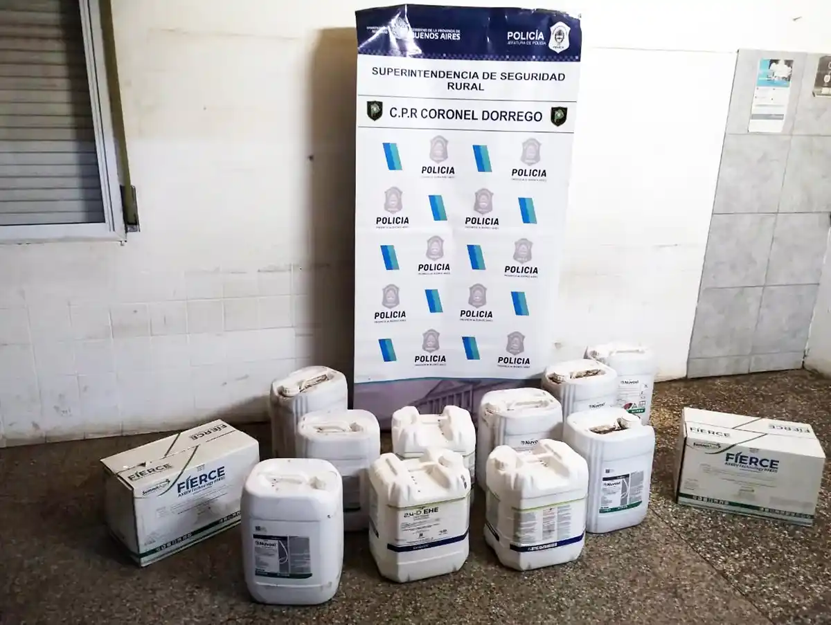 Investigan robo de agroquímicos