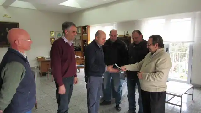 Reyes entregó un subsidio a los Bomberos de Coronel Dorrego