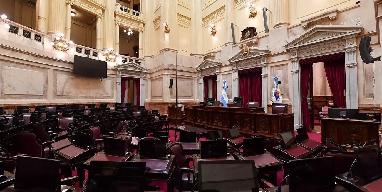 El Senado se prepara para tratar en el recinto los vetos de Javier Milei sobre Financiamiento Universitario y Emergencia en Salud Pediátrica. Foto: HCSN.