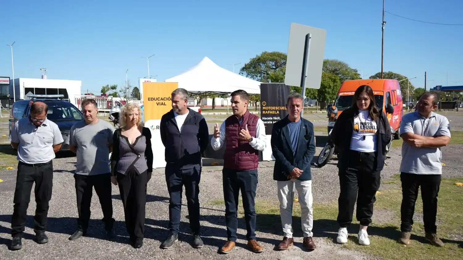 Rafaela relanzó la Moto Escuela con foco en la seguridad vial