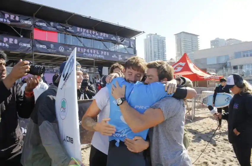 Con bandera brasileña y peruana, y corazón argentino