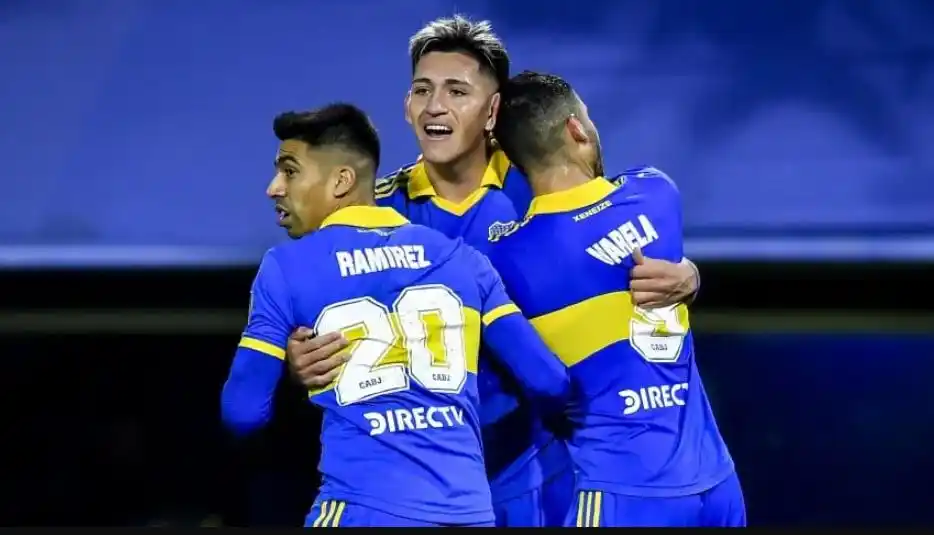 Boca goleó al Monagas y se quedó con su grupo en la Copa Libertadores