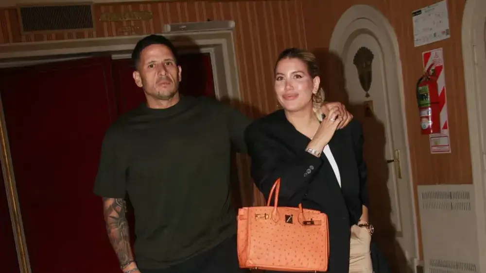 Wanda Nara fue con su nuevo novio Martín Migueles a ver "Rocky"