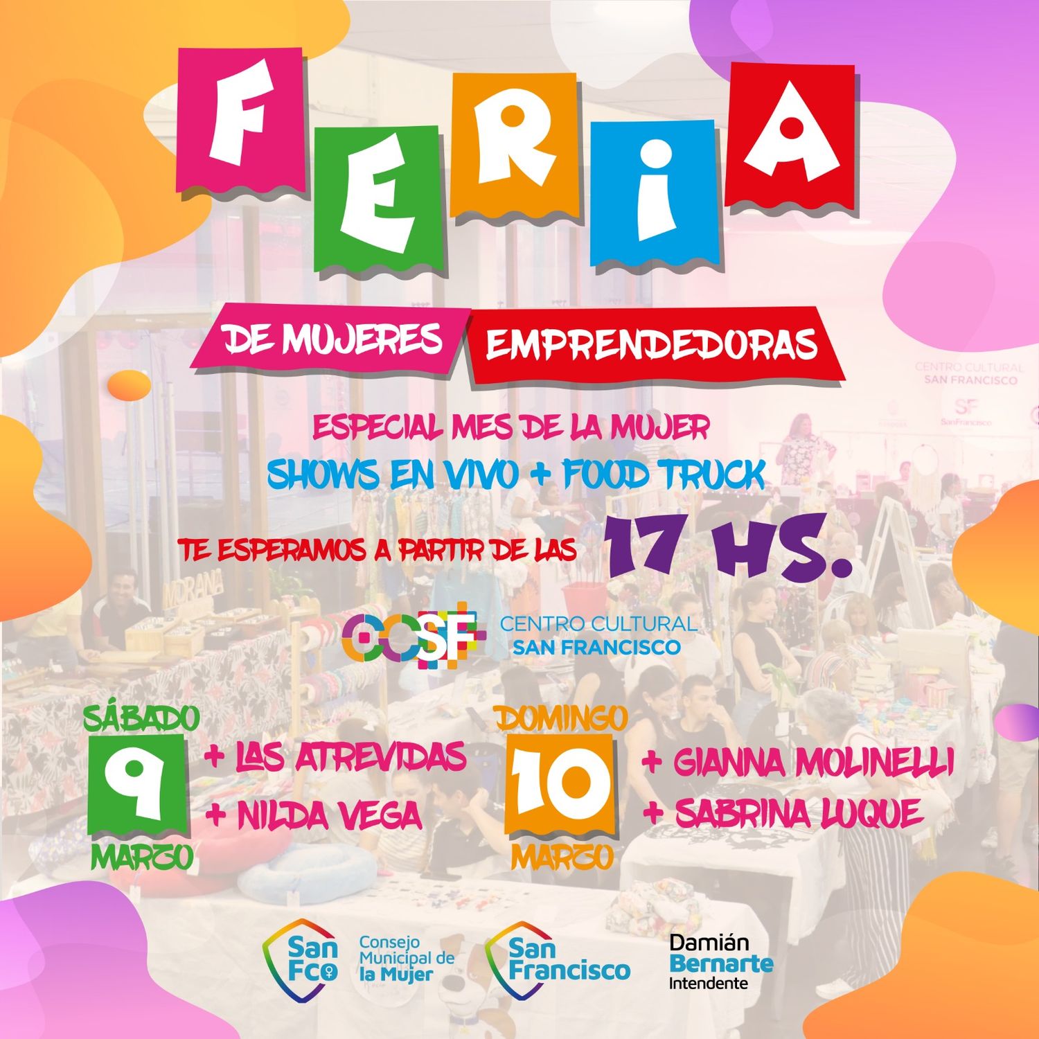 La feria es con entrada libre y gratuita