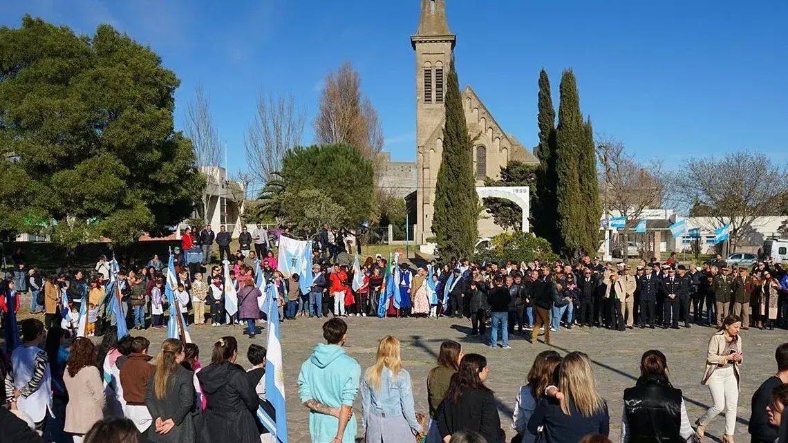 Acto protocolar por el 172º aniversario de Quequén